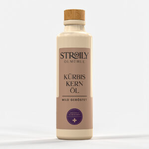 Mild geröstetes Kürbiskernöl